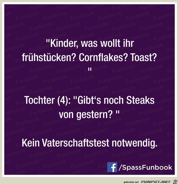 Vaterschaftstest