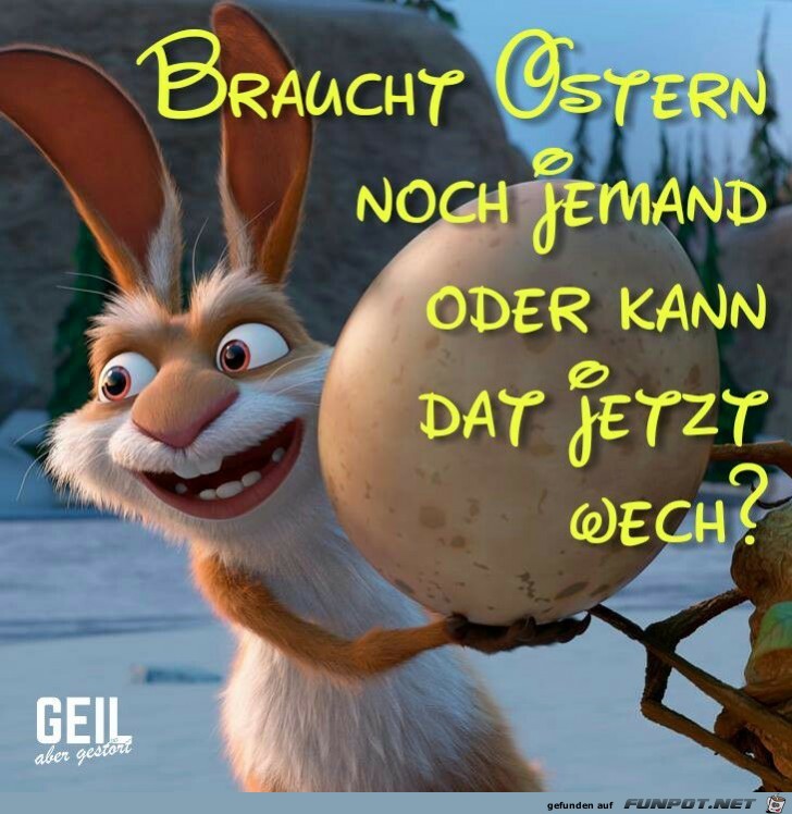 Braucht Ostern noch jemand