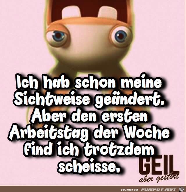 Meine Sichtweite geaendert Meine Sichtweite geaendert