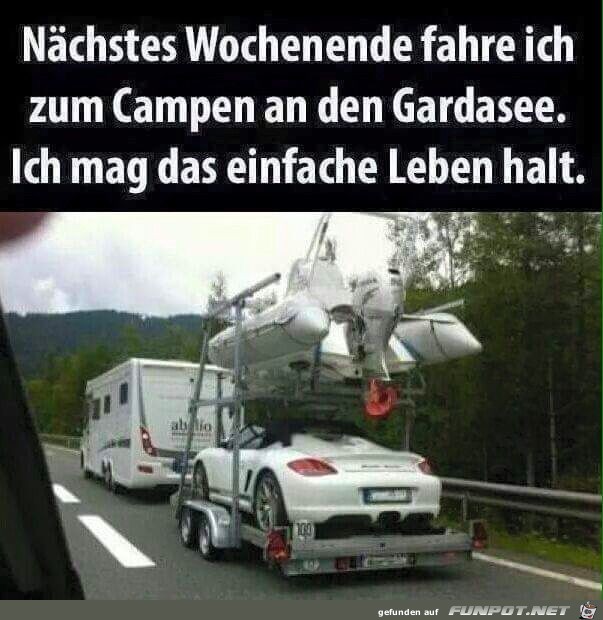 Ich mag das einfache Leben Ich mag das einfache Leben