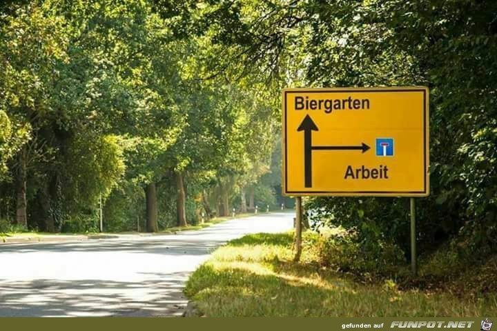 Nettes Schild