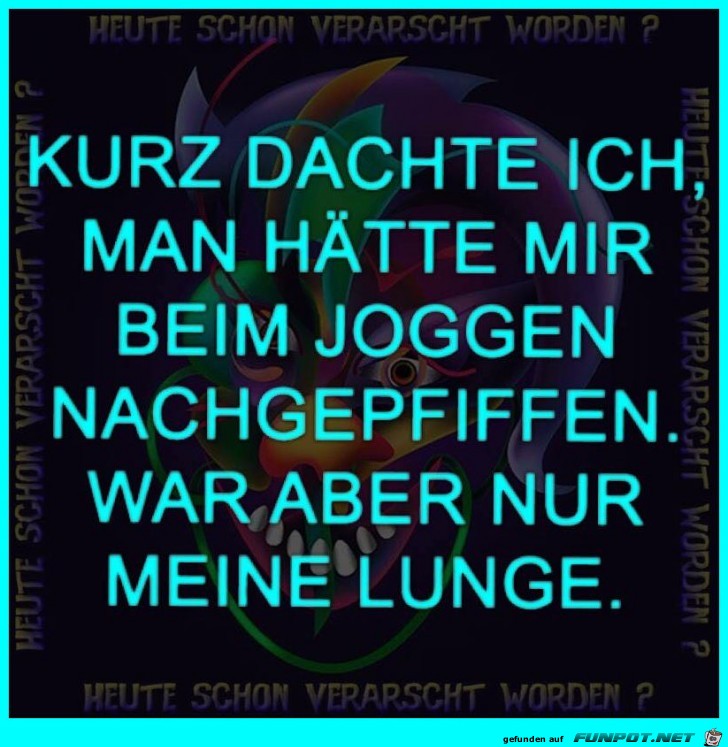 Beim Joggen Beim Joggen