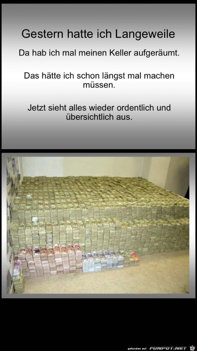 Endlich mal Ordnung Endlich mal Ordnung