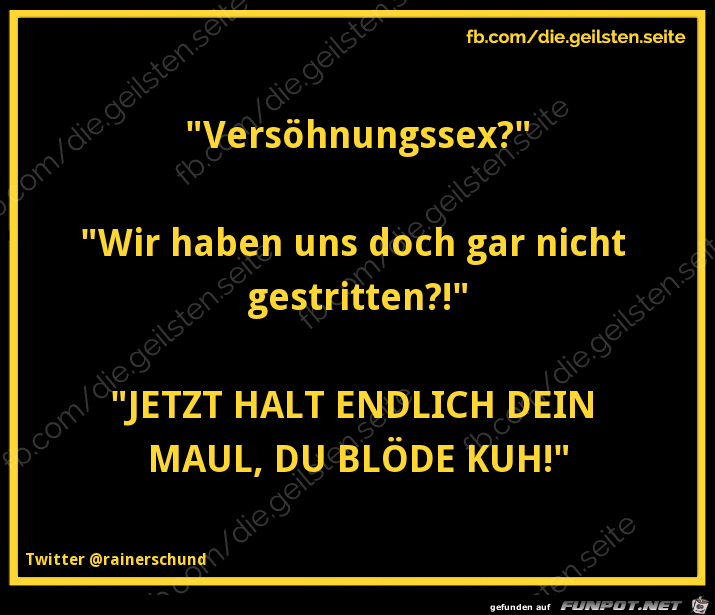 Versoehnungssex Versoehnungssex