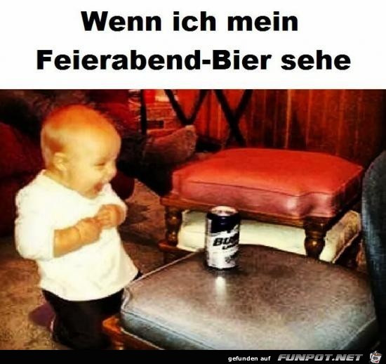 Feierabend-Bier