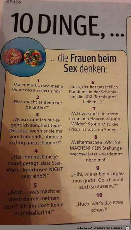 10 Dinge........ 10 Dinge........