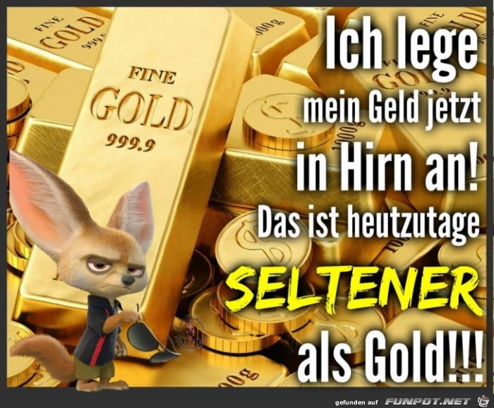 Lege mein Geld