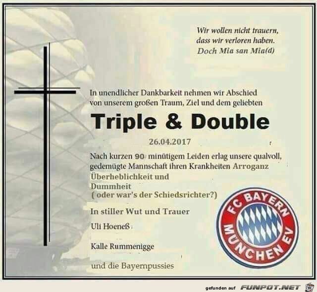 Triple und Double