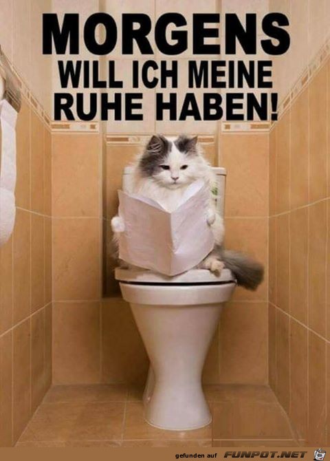 Ich will meine Ruhe Ich will meine Ruhe