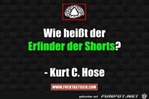 Erfinder der Shorts