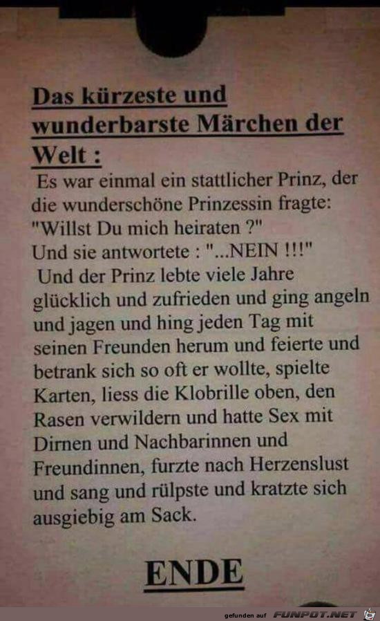 das wunderbarste Mrchen der Welt........