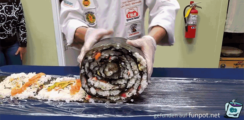 Riesen-Sushi Riesen-Sushi