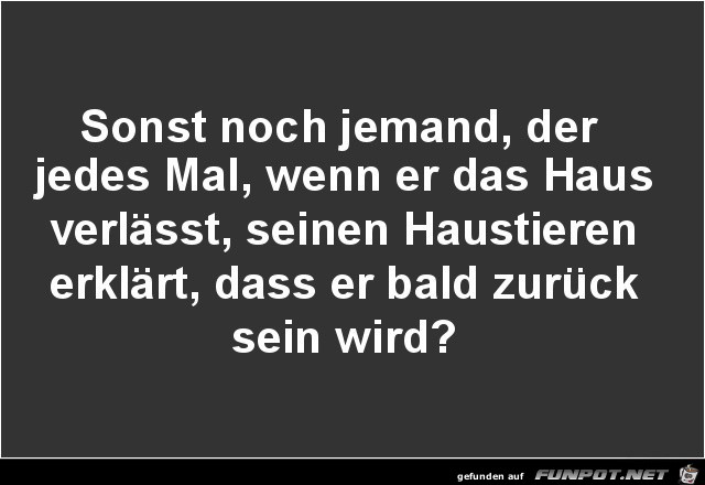 sonst noch jemand?......