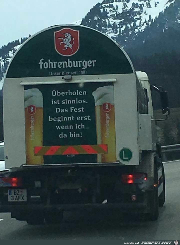Überholen bringt nichts Überholen bringt nichts