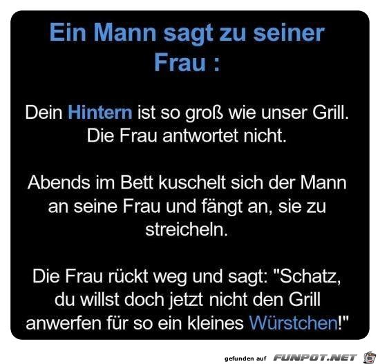 Ein Mann sagt