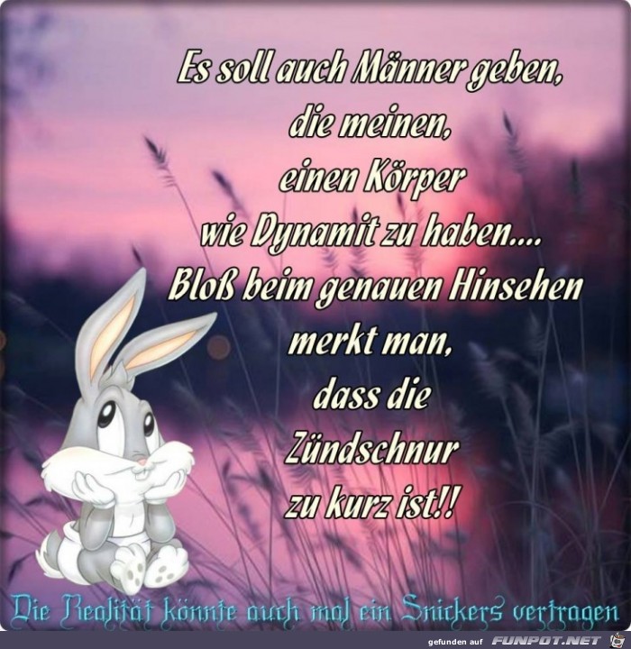 Es soll auch Maenner geben