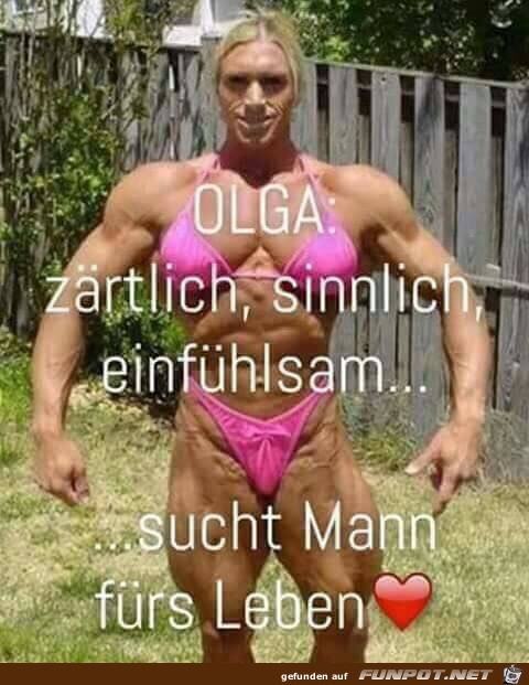 Olga sucht... Olga sucht...