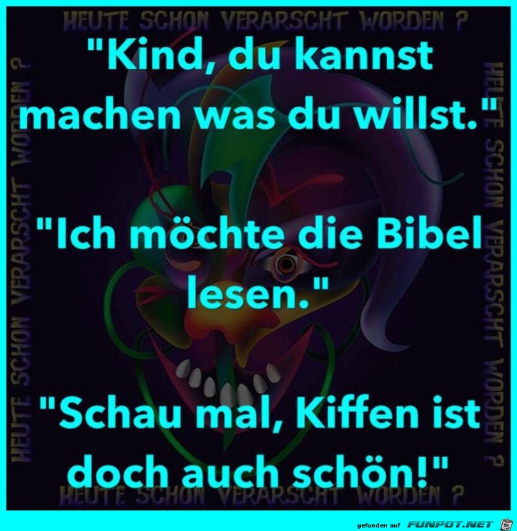 Kind kann machen was es will