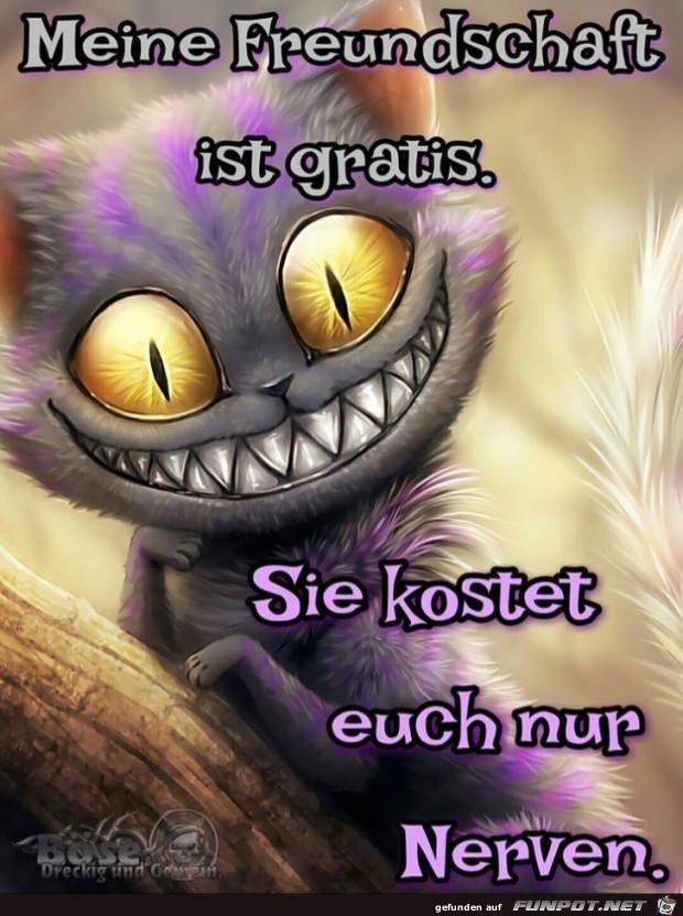Meine Freundschaft ist gratis Meine Freundschaft ist gratis