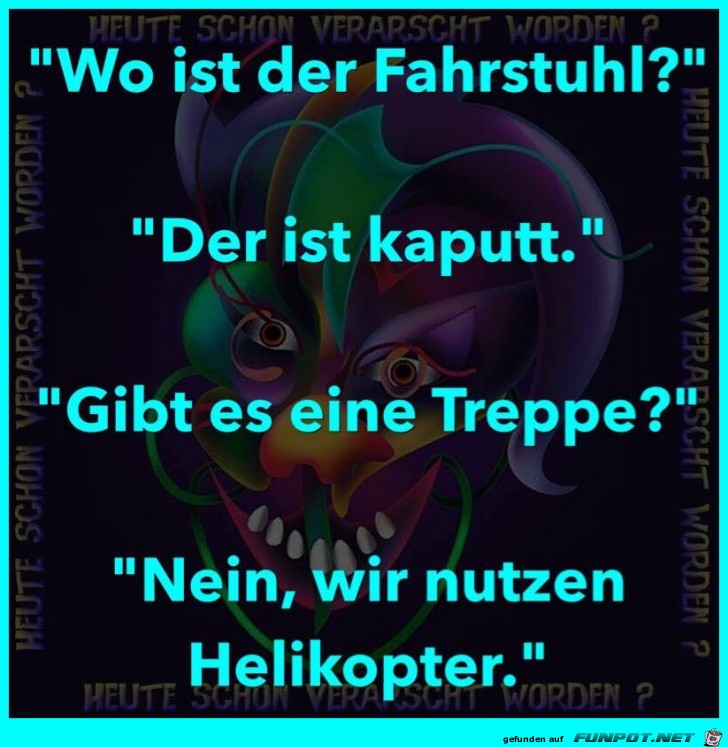 Wo ist der Fahrstuhl Wo ist der Fahrstuhl
