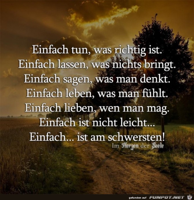 Einfach tun