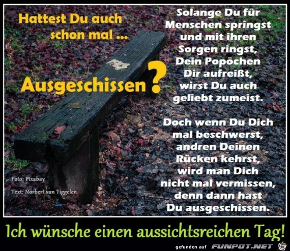 Ausgeschissen Ausgeschissen