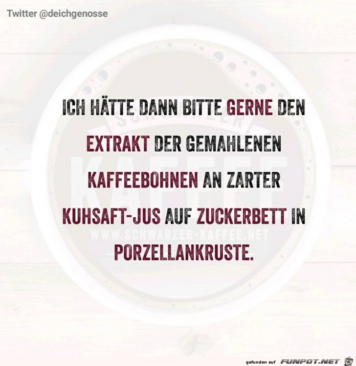 Kaffee bestellen für Angeber Kaffee bestellen für Angeber