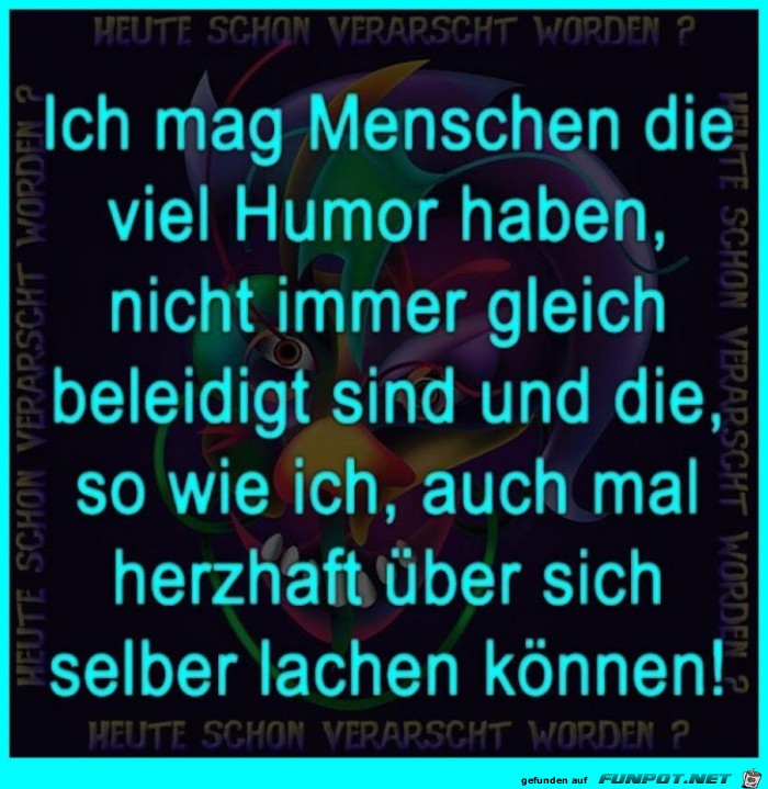 Menschen mit Humor Menschen mit Humor