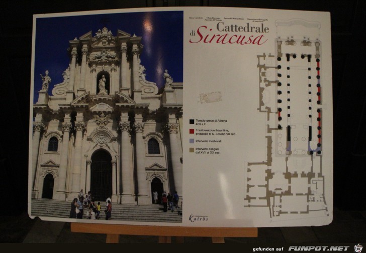 die Kathedrale von Syrakus