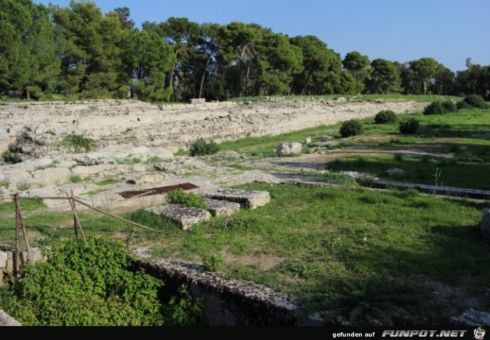 Impressionen aus dem Archologiepark in Syrakus