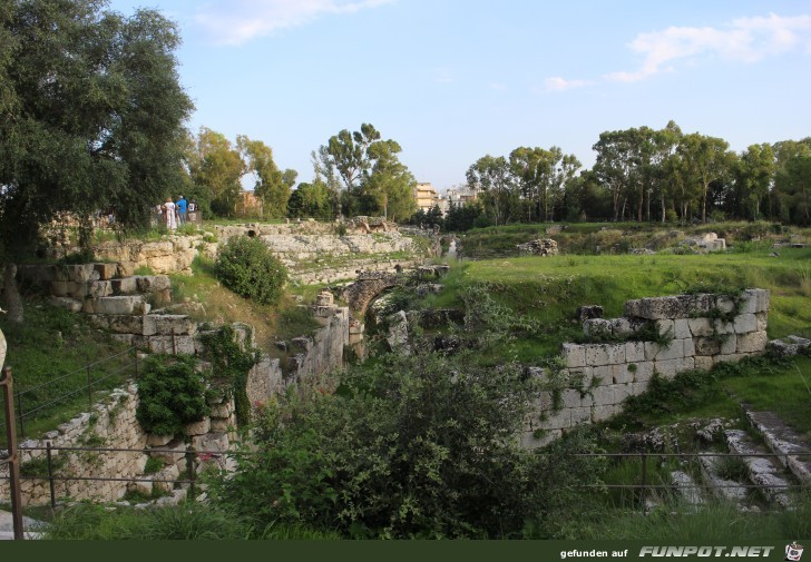 Impressionen aus dem Archologiepark in Syrakus