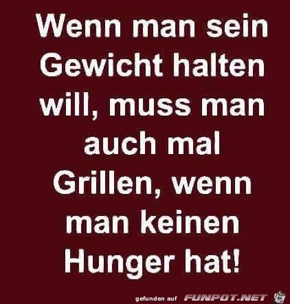 Gewicht halten Gewicht halten