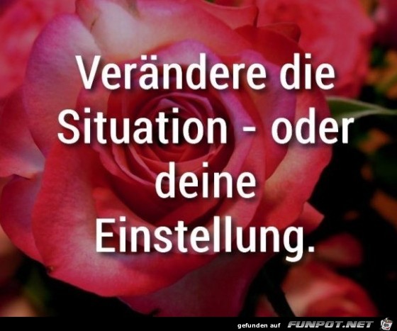 Veraendere die Situation