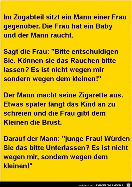 im Zugabteil......