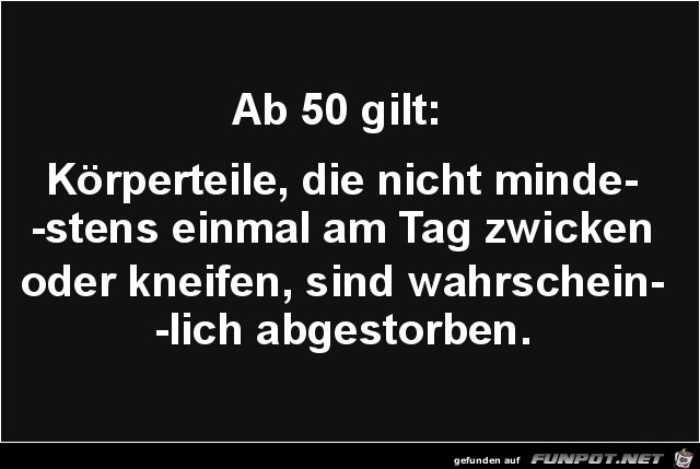 ab 50 gilt:...... ab 50 gilt:......