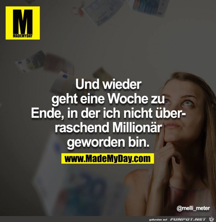 Wieder ist eine Woche vorbei Wieder ist eine Woche vorbei