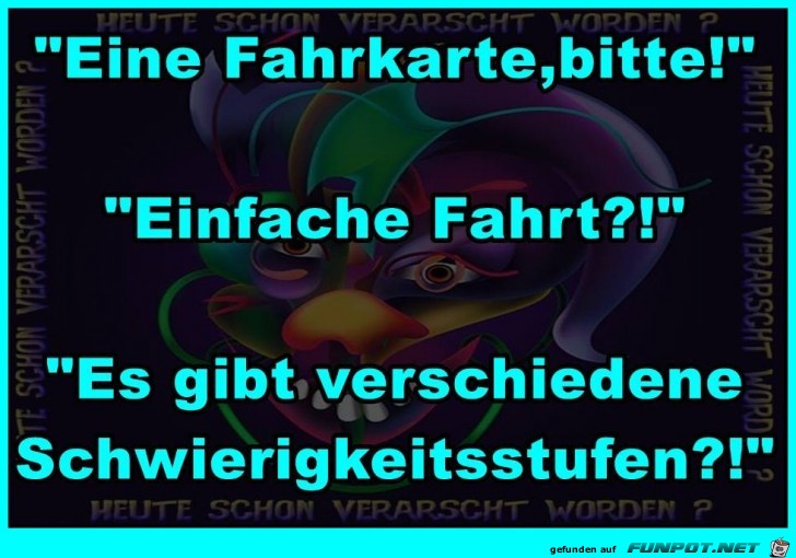 Schwierigkeitsstufen Schwierigkeitsstufen
