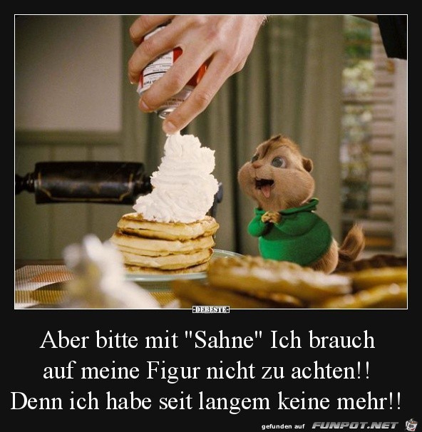 Aber bitte mit Sahne