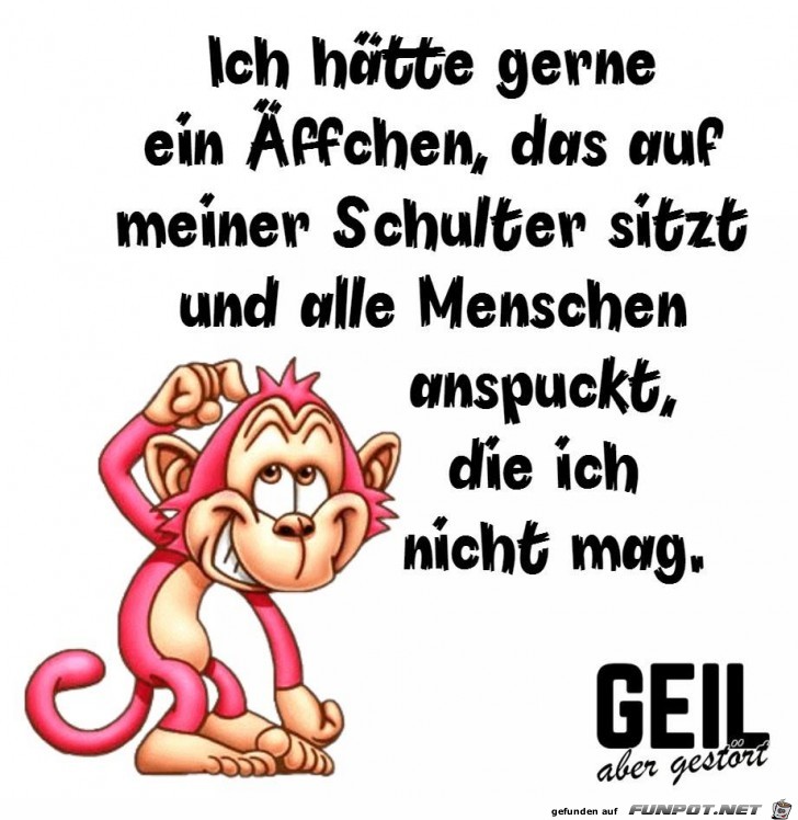 Haette gerne ein Aeffchen Haette gerne ein Aeffchen