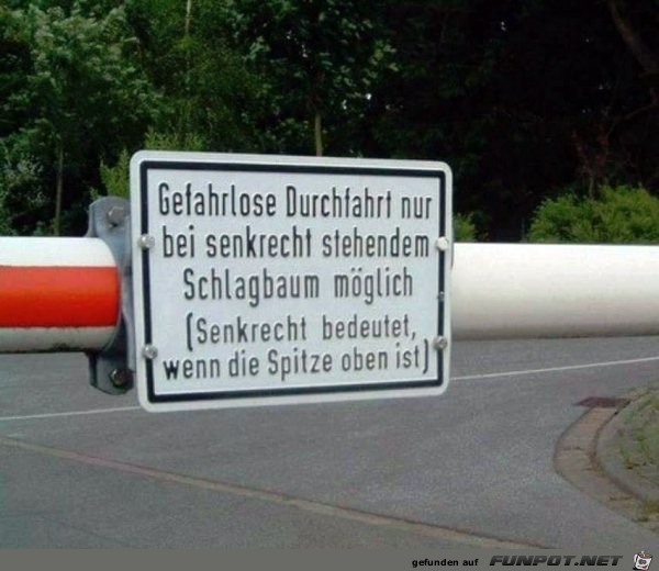 Deutlicher gehts nicht Deutlicher gehts nicht