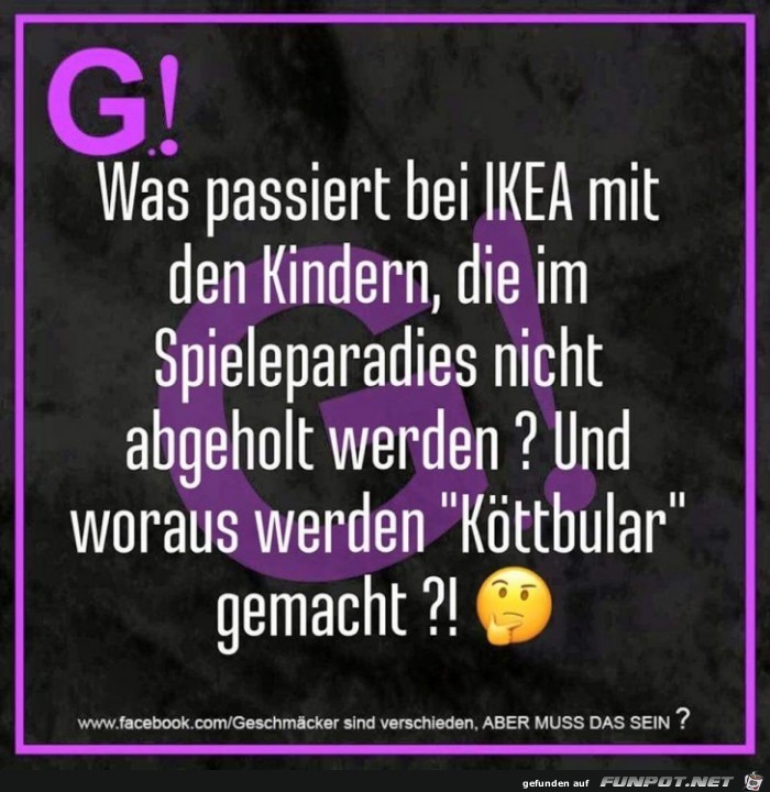 Was passiert bei IKEA mit den Kindern ?