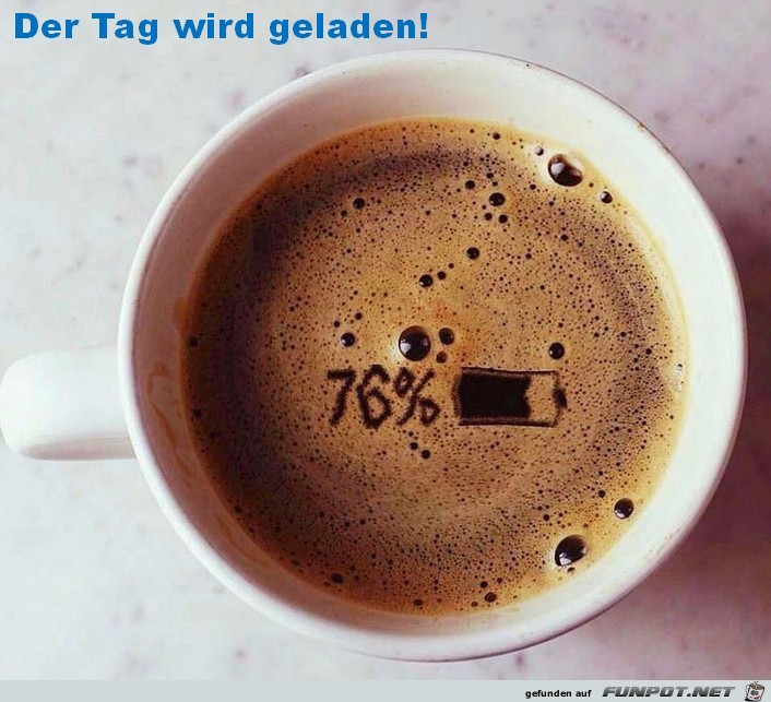 Der Tag wird geladen Der Tag wird geladen