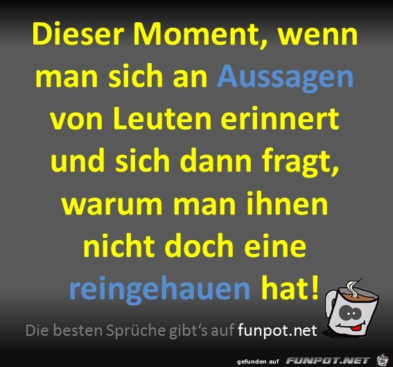 Dieser Moment