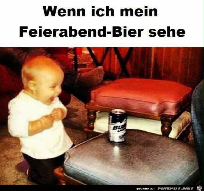 Feierabend-Bierchen