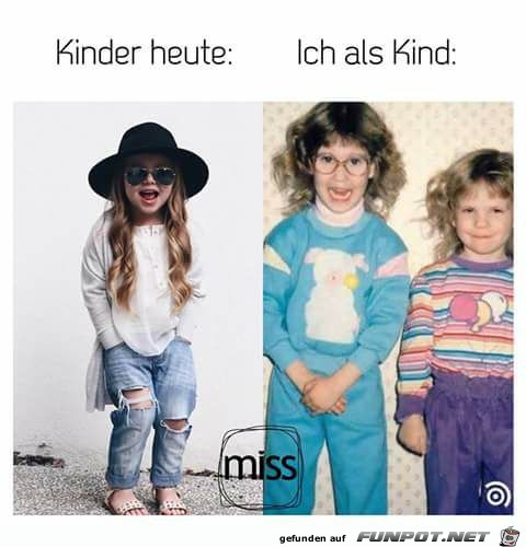 Kinder heute und frher