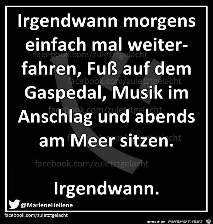 Irgendwann Irgendwann