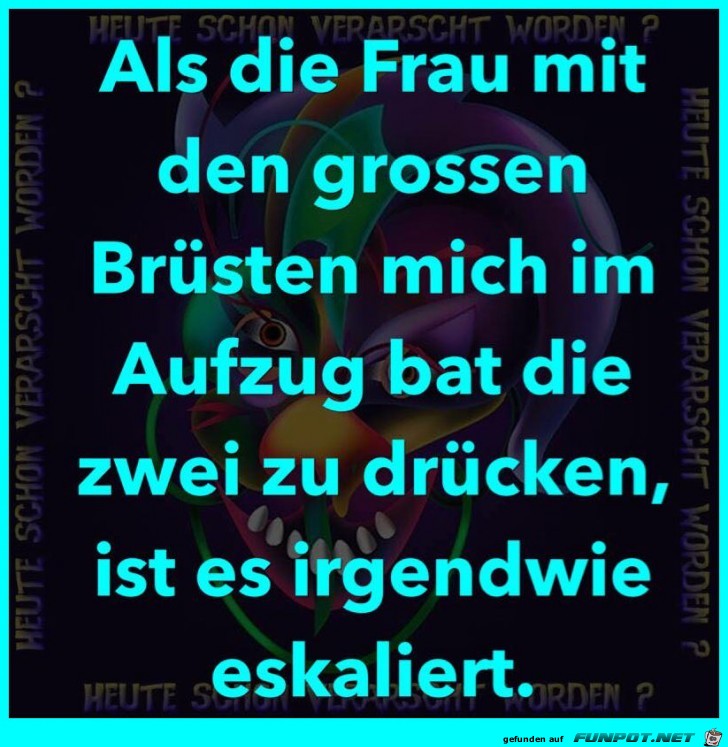 Die Frau mit den großen Brüsten Die Frau mit den großen Brüsten