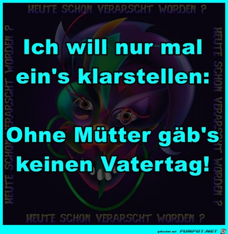 Klarstellung Klarstellung