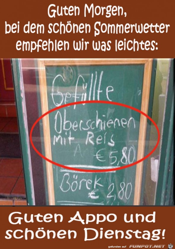 Dienstag Dienstag