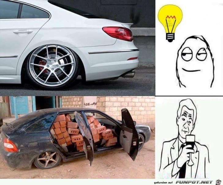 Wie lege ich mein Auto günstig tiefer Wie lege ich mein Auto günstig tiefer